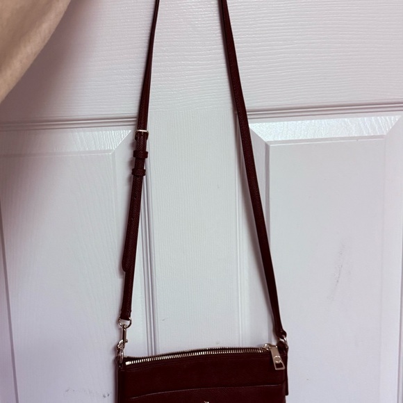 Coach Elegant Burgundy Crossbody Bag - Picture 2 of 2